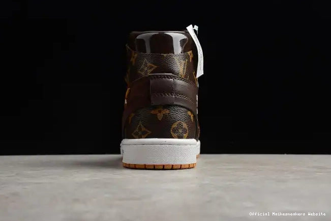 Official Maikesneakers Off-Louis 1 AJ1 OW x Jordan AQ0818-158 Air 0415